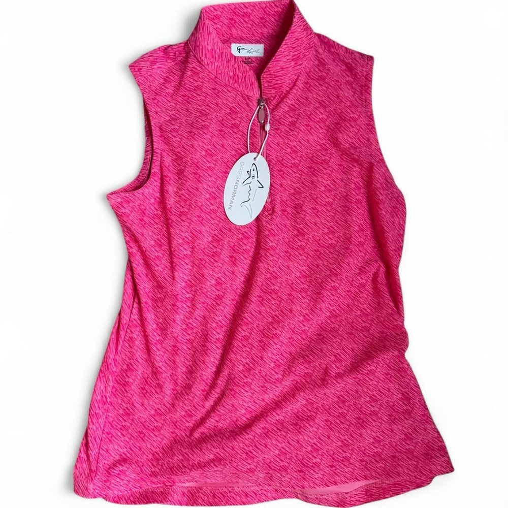 Greg Norman Collection Pink Sleeveless Top
